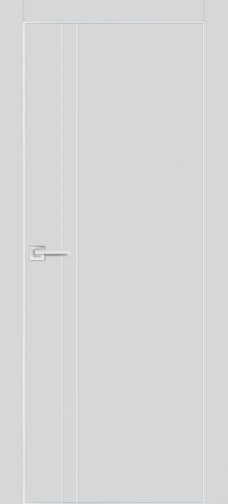 Фото Межкомнатная дверь PX-20  AL кромка с 4-х ст. Сапфир матовый