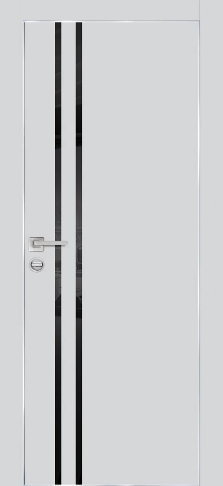 Фото Межкомнатная дверь PX-11  AL кромка с 4-х ст. Сапфир матовый